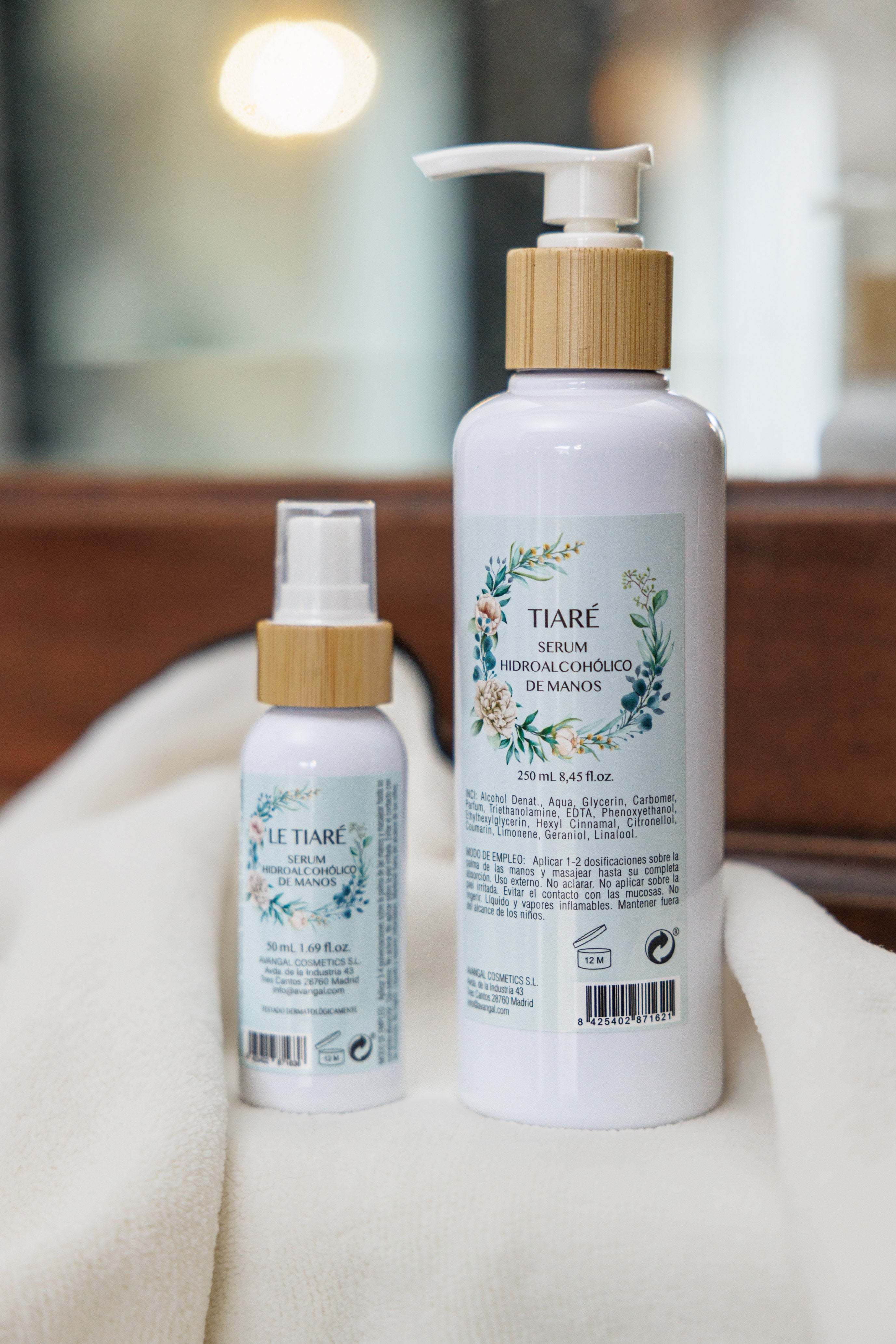 Sérum Hidroalcohólico de Manos